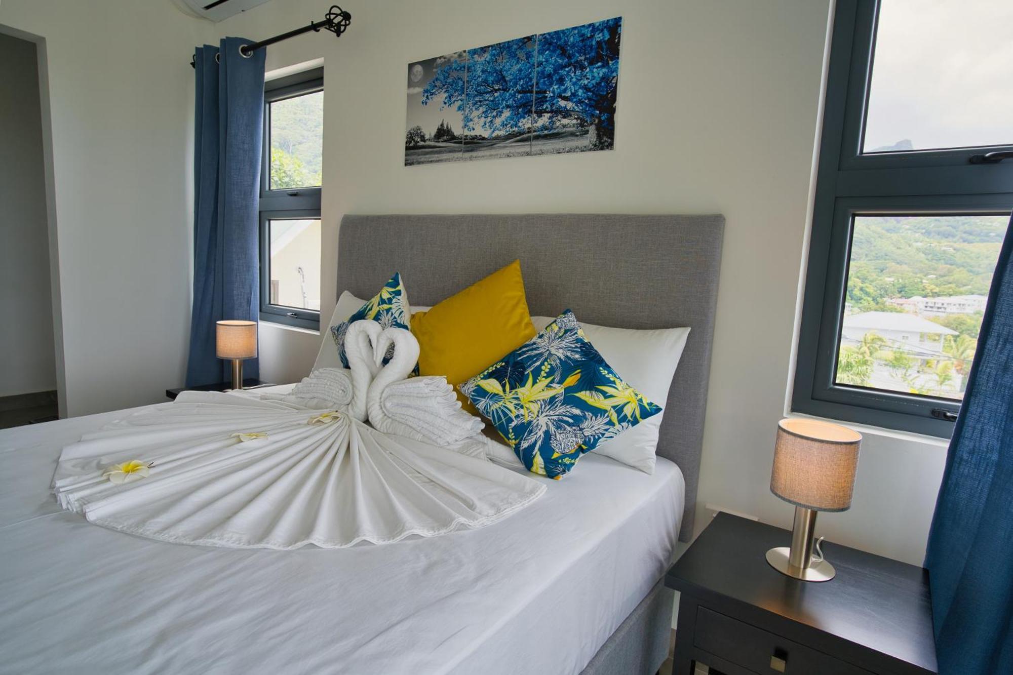 Sunset Haven Villa Beau Vallon  Bagian luar foto